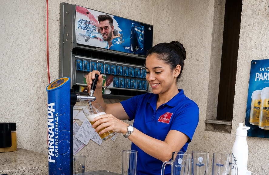 Servicio de cerveza Parranda