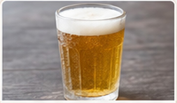 Cerveza dispensada Vaso